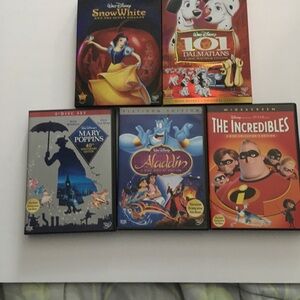 Lot of 5-- DISNEY DVD'S-- 2- disc editions